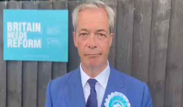 Reform UK party leader Nigel Farage makes it to UK Parliament at eighth attempt