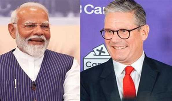 PM Modi congratulates Labour Party leader Keir Starmer on winning UK elections
