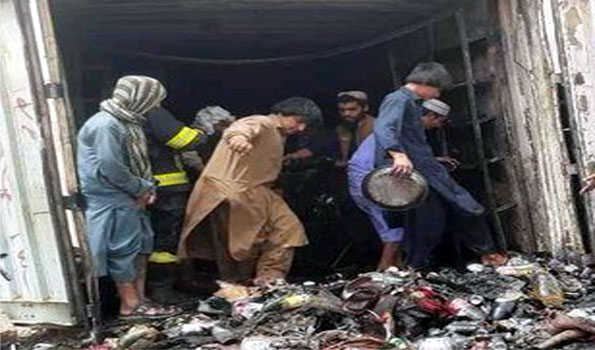 Shop fire kills 2 in Afghanistan