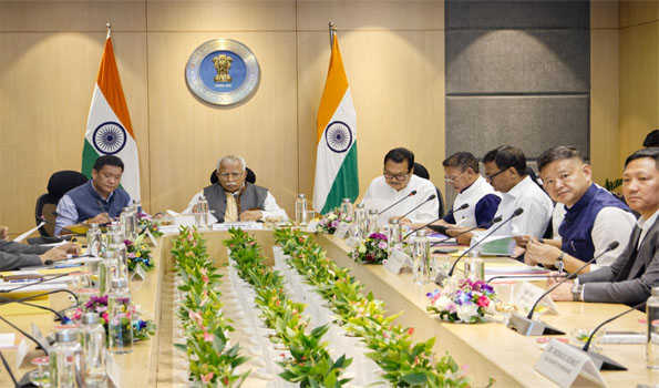 Union Minister Khattar reviews power sector schemes & projects in Arunachal Pradesh