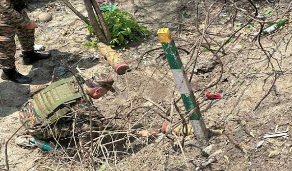 Army destroys two rusted mortar shells in Jammu