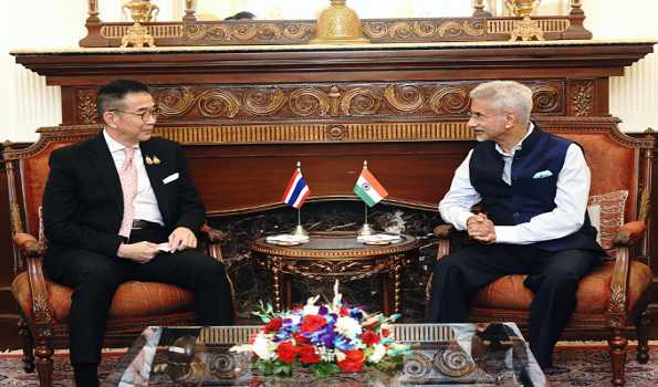 EAM Jaishankar holds talks with visiting Thai FM