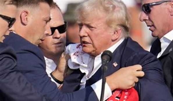 Trump: Bullet pierced upper part of my right ear