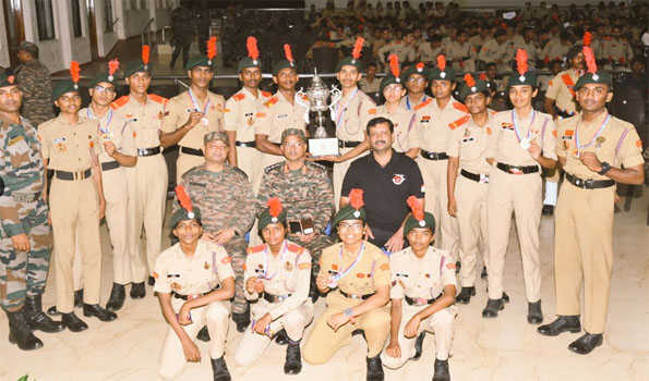 TN NCC Directorate wins Silver medal in All India Shooting contest