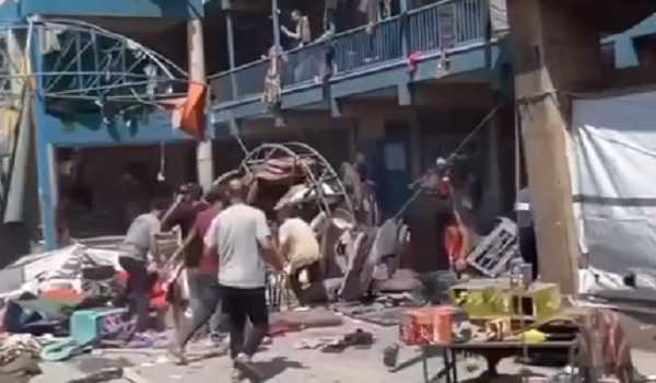 12 killed in Israeli air raid on school in Gaza: sources
