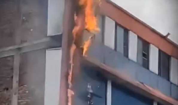 Fire breaks out at school in Manipur