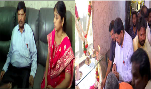 Union Min Ramdas Athawale meets family members of slain BSP leader Armstrong