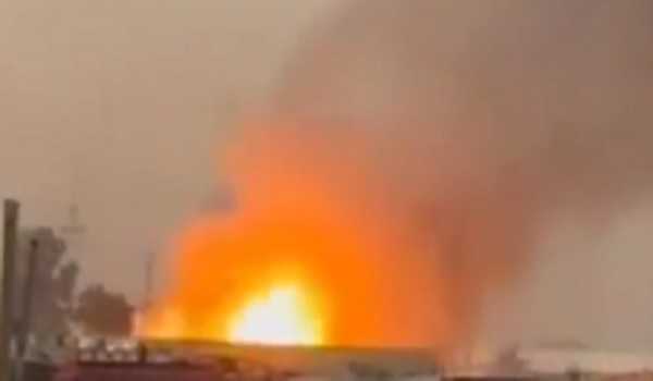 Explosions shake Iraqi paramilitary forces' ammo depot