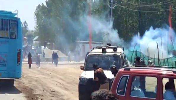Clashes over water crisis in J&K