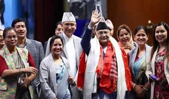 Nepal PM KP Sharma Oli wins vote of confidence