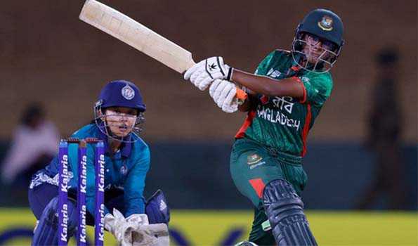 Bangladesh cruise past Thailand in Women