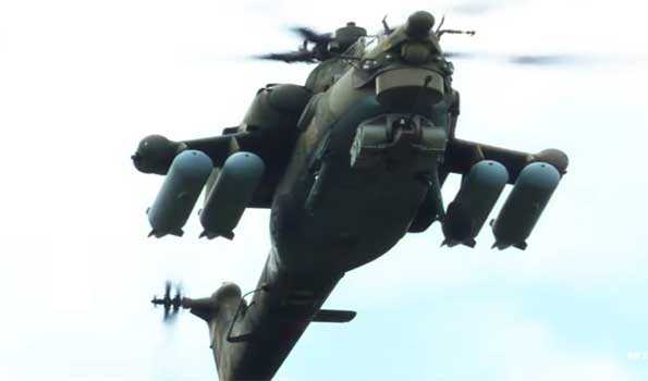Mi-28 helicopter crashes in Russia