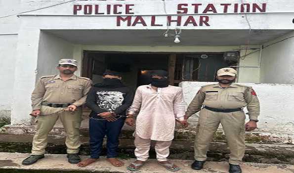 Police arrests two OGWs for supporting terror related activities in J&K