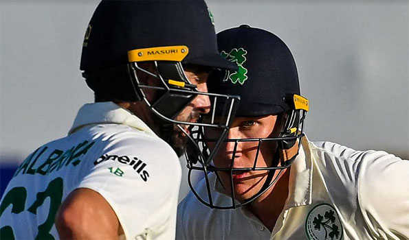 Ireland batter Tector  fined for showing dissent during one-off Test against Zimbabwe