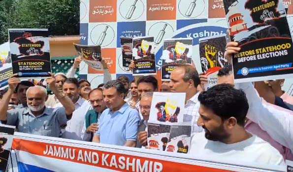 Restore statehood before holding elections in J&K: Apni Party