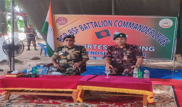 Meghalaya: BSF, BGB meet emphasises on peace