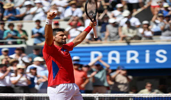 Novak Djokovic secures quarterfinal spot in Paris Olympics