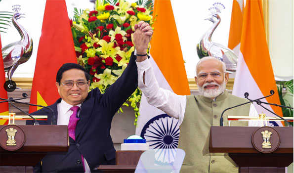 PM Modi, Vietnamese PM hold productive talks, discuss defence, maritime trade, green economy