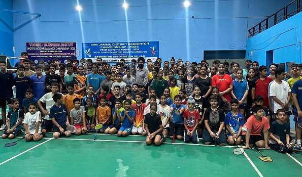Around 200 shuttlers to fight in Jammu District Championship