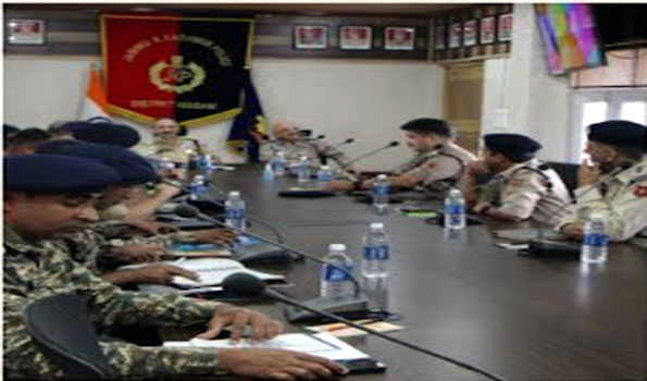 Ensure foolproof security arrangements for upcoming events in South Kashmir: DIG SKR
