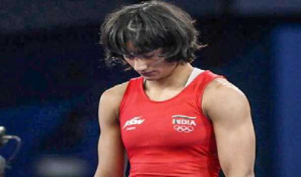 Vinesh Phogat disqualification: Cong asks IOA to challenge decision strongly