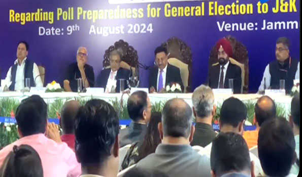 Time ripe to hold elections in J&K, disruptive forces will be dealt with strictly: CEC