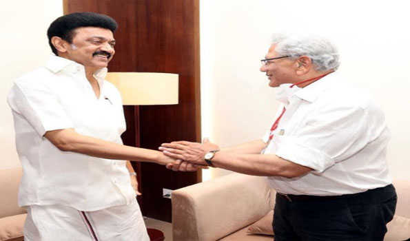 Stalin extends bday greetings to Comrade Sitaram Yechury