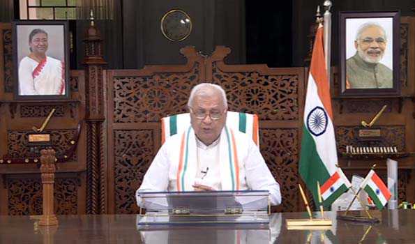 Kerala Guv greets people on 78th  Independence Day