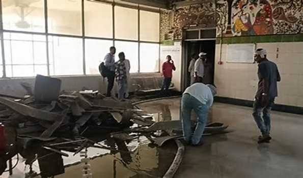 Fire broke out in Patna Railway Hospital