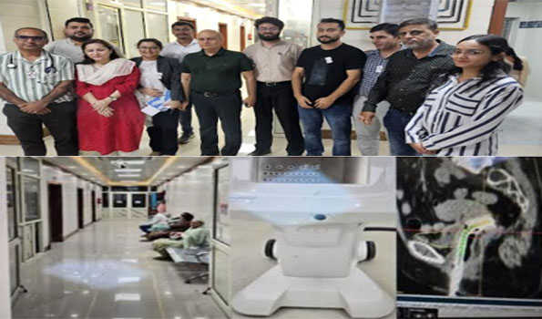 State Cancer Institute at GMCH, Jammu starts Brachytherapy services