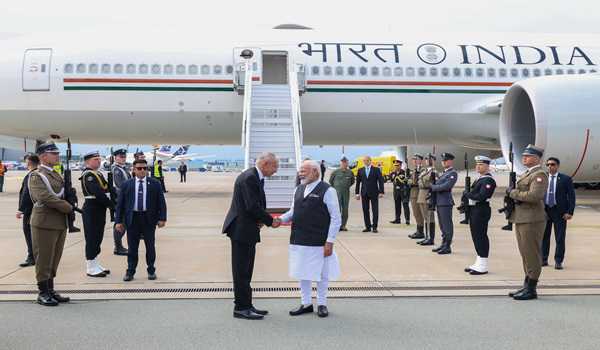 PM Modi arrives in Poland on two-day official visit