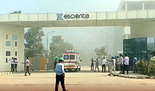 AP: Ten killed, over 30 injured in explosion at pharma unit in Anakapalle, probe ordered