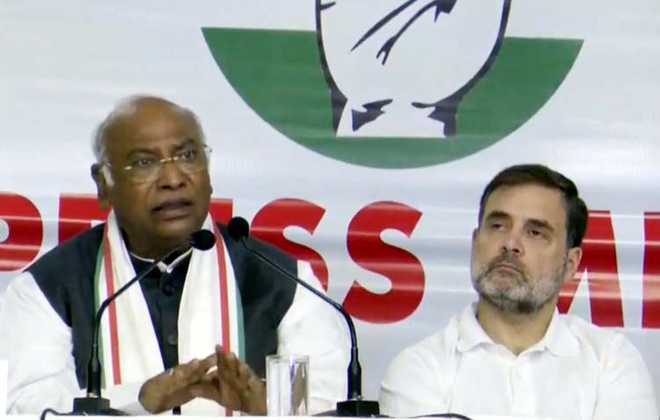Congress will work  for restoration of statehood to J&K :  Kharge
