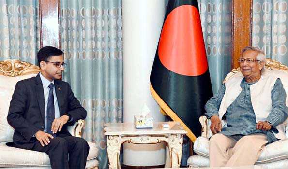 Indian High Commissioner meets Mohd Yunus as some voices in Bangladesh blame India for floods