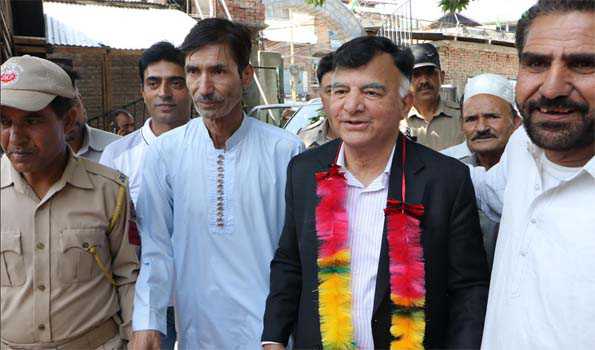 J&K:  Mehboob Beg (PDP) files nomination from Anantnag Assembly seat
