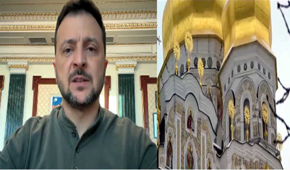 Zelenskyy signs law banning canonical Ukrainian orthodox church