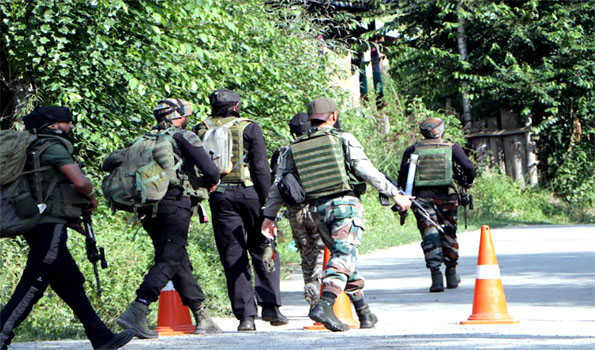 JK Militant killed, soldier injured in  encounter in Sopore