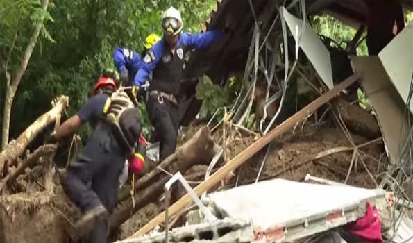22 killed in flash floods, landslides across Thailand