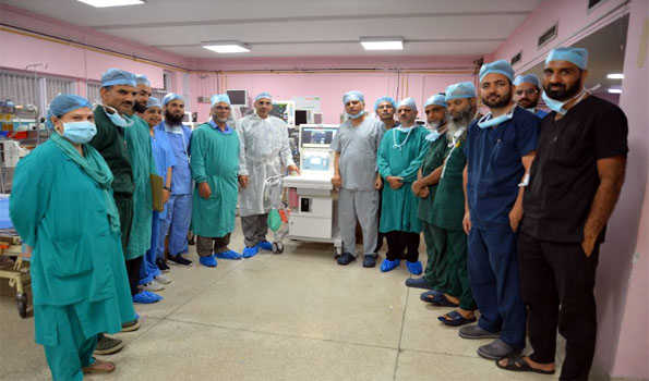 SKIMS Srinagar commissions state-of-the-art Integrated Anesthesia workstation