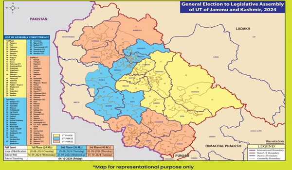 Battle lines drawn for first phase of polls in J&K