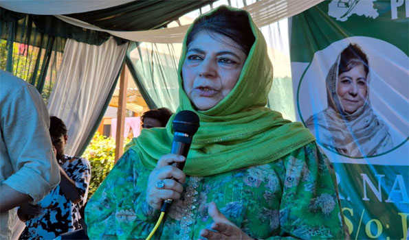 Mebooba Mufti slams NC for its decades-long dismal rule in J&K