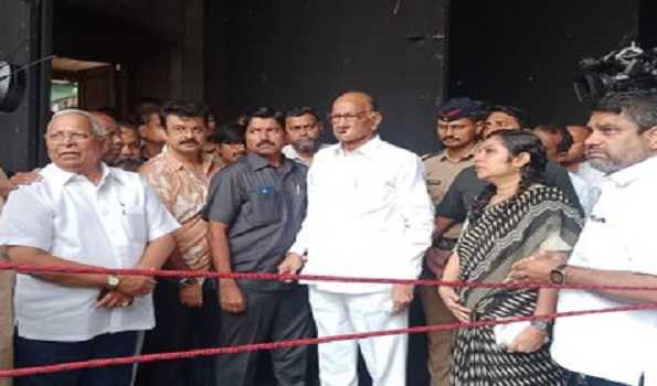 Maha: NCP (SP) chief announces aid of Rs 1 Cr for reconstruction of Keshavrao Bhosale Natyagrah in Kolhapur