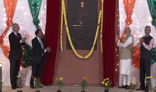 PM Modi inaugurates new Chancery building of Indian High Commission in Brunei