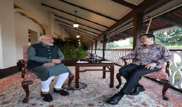 India cherishes the friendship with Singapore: PM Modi after dinner meeting with PM Lawrence Wong