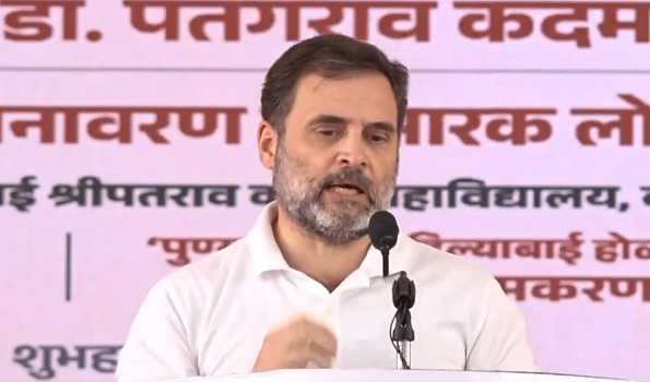 PM apology on statue collapse proves he erred: Rahul