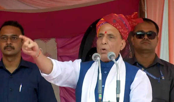 Assembly Polls: PoJK people are our own, will soon be part of India: Rajnath