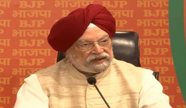 Hardeep Puri slams Rahul for remarks on Sikhs in India