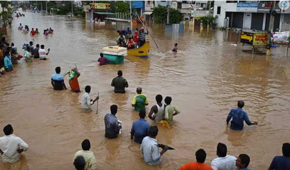 Incessant rains and floods kill 46 people in AP