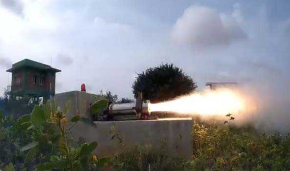 SpaceFields tests India's first aerospike rocket engine