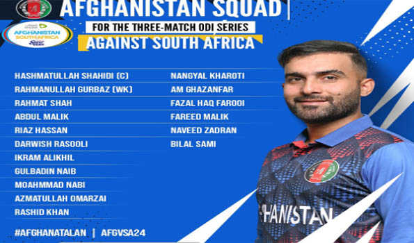 Rashid returns as Afghanistan call up fresh faces for South Africa ODIs